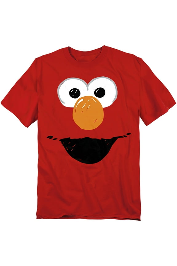T-Shirt Elmo Crayon Sketch Unisex Graphic Tee for Men & Women