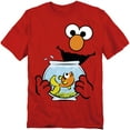 thumbnail image 1 of Sesame Street T-Shirt Elmo Dorothy Face Unisex Graphic Tee for Men & Women, 1 of 7