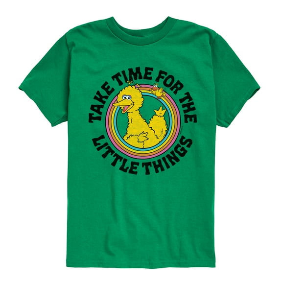 Sesame Street - Take Time For The Little Things - Toddler and Youth Short Sleeve Graphic T-Shirt