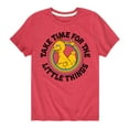 thumbnail image 1 of Sesame Street - Take Time For The Little Things - Toddler and Youth Short Sleeve Graphic T-Shirt, 1 of 5