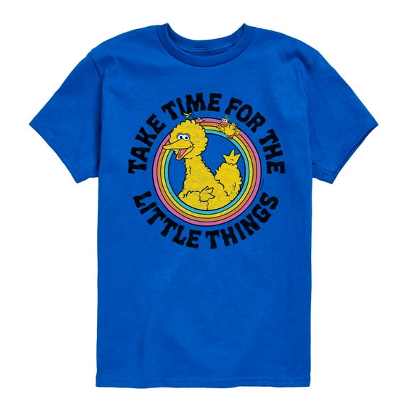 Sesame Street - Take Time For The Little Things - Toddler and Youth Short Sleeve Graphic T-Shirt