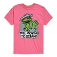 thumbnail image 1 of Sesame Street - Tell Monday To Scram - Toddler and Youth Short Sleeve Graphic T-Shirt, 1 of 4