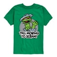 thumbnail image 1 of Sesame Street - Tell Monday To Scram - Toddler and Youth Short Sleeve Graphic T-Shirt, 1 of 5