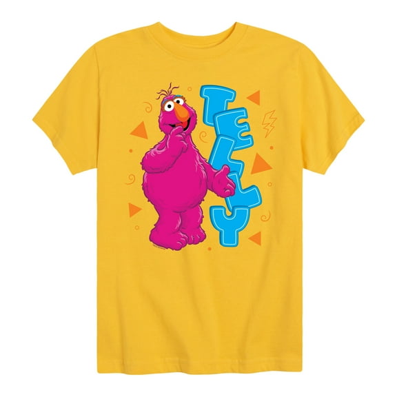 Sesame Street - Telly Monster - Toddler and Youth Short Sleeve Graphic T-Shirt