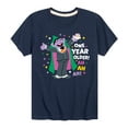 thumbnail image 1 of Sesame Street - The Count One Year Older - Toddler and Youth Short Sleeve Graphic T-Shirt, 1 of 5
