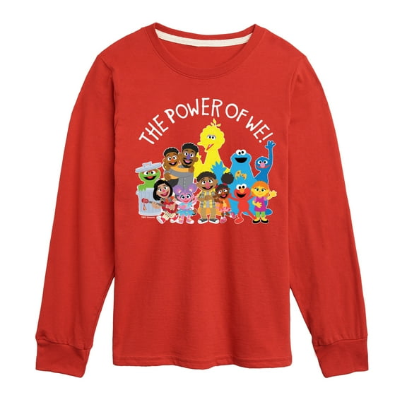 Sesame Street - The Power Of We - Toddler and Youth Long Sleeve T-Shirt