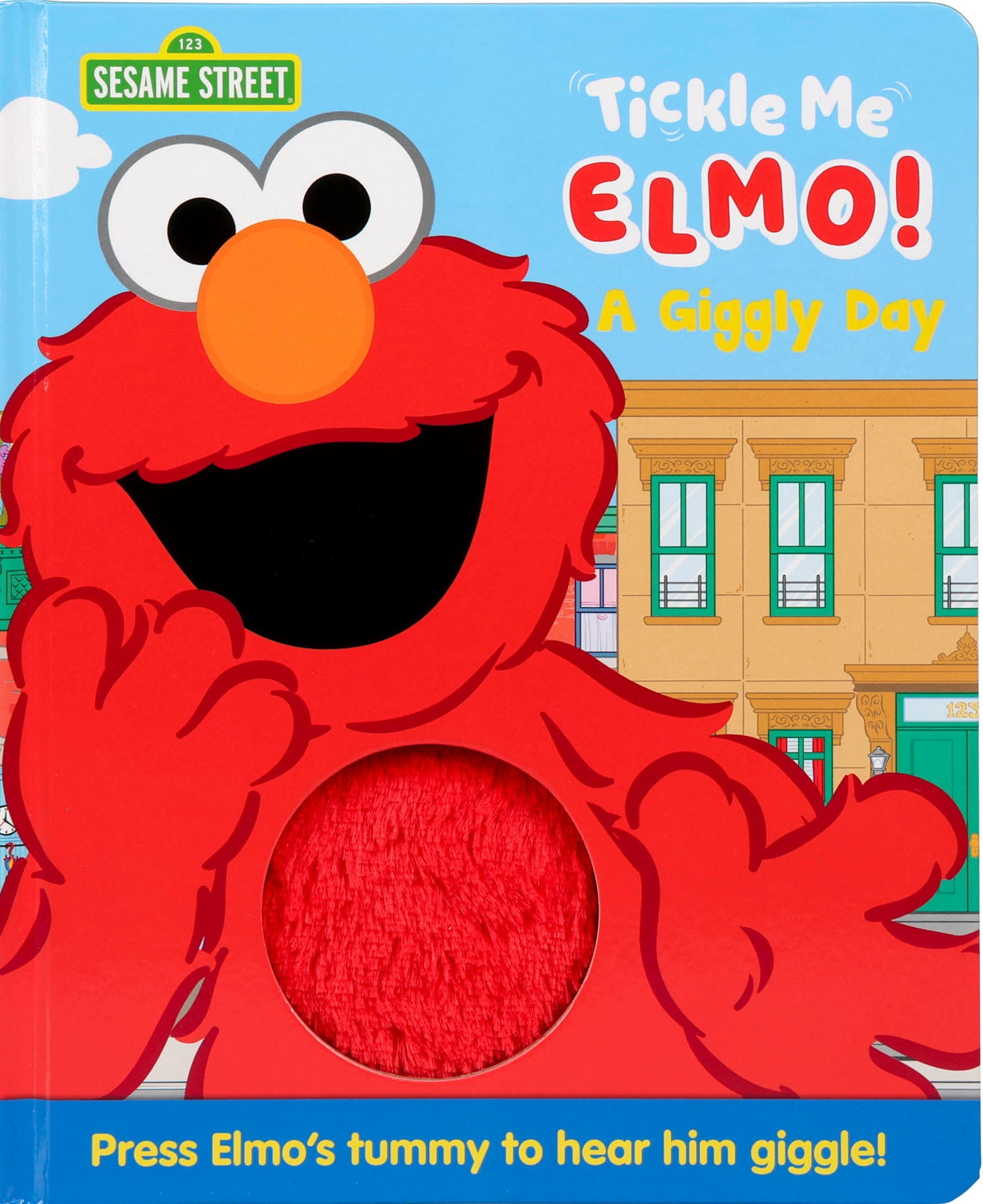 Sesame Street: Tickle Me Elmo: A Giggly Day (Board Book) - Walmart.com