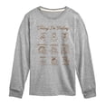 thumbnail image 1 of Sesame Street - Today Im Feeling Grid - Toddler and Youth Long Sleeve T-Shirt, 1 of 4