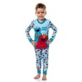 thumbnail image 1 of Sesame Street Toddler Boys' Cookie Monster Elmo Best Pals 2 Piece Long Sleeve Pajama Set, 1 of 6