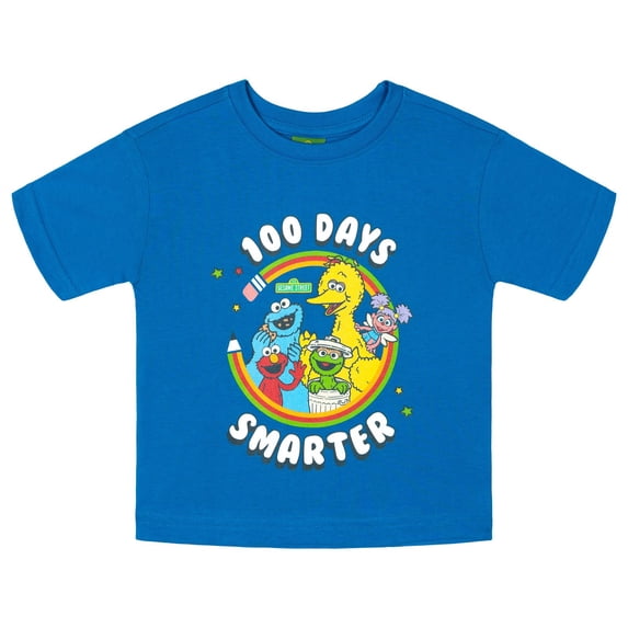 Sesame Street Toddler Boys' T-Shirt Medium Blue