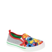 Sesame Street Toddler, Sneaker Multicolor Twin-Gore Shoe, Size 9T