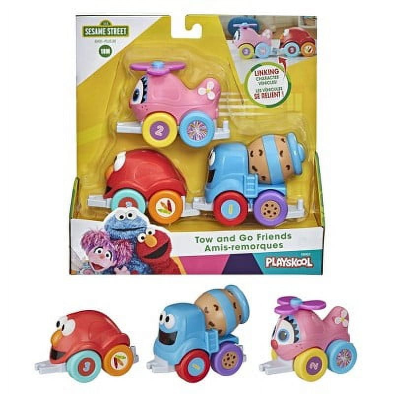 Sesame Street Tow & Go Friends: Elmo, Cookie Monster Character