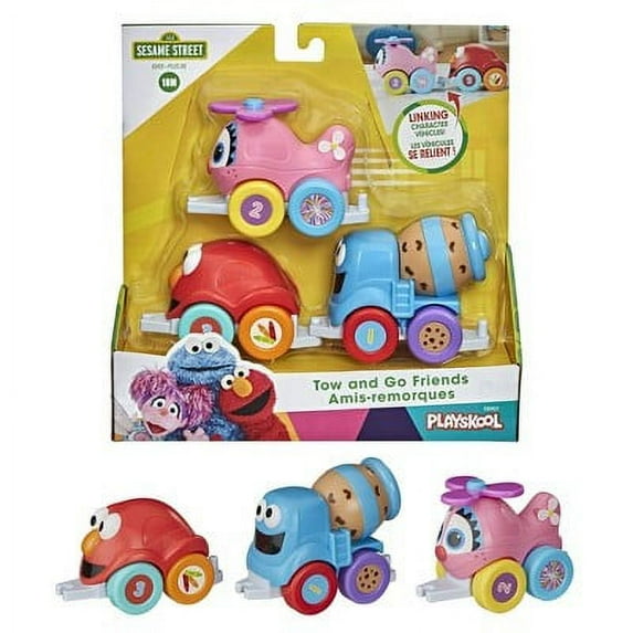 Sesame Street Tow & Go Friends