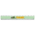 thumbnail image 1 of Sesame Street Trashy Oscar the Grouch 12 Inch Standard and Metric Plastic Ruler, 1 of 4