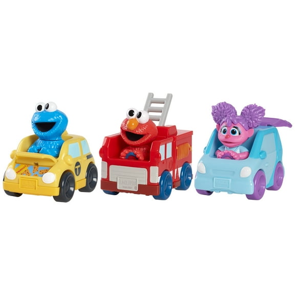 Sesame Street Twist and Pop Wheelies, Toy Vehicle Assortment, Styles May Vary Baby and Toddler Toys