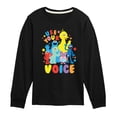 thumbnail image 1 of Sesame Street - Use Your Voice - Toddler and Youth Long Sleeve T-Shirt, 1 of 4