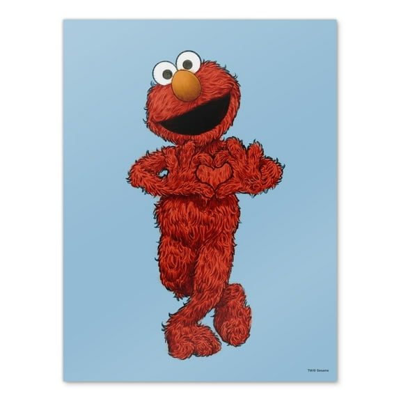 Sesame Street Vintage Elmo Home Business Office Sign