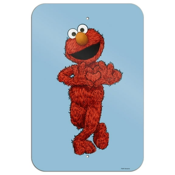 Sesame Street Vintage Elmo Home Business Office Sign