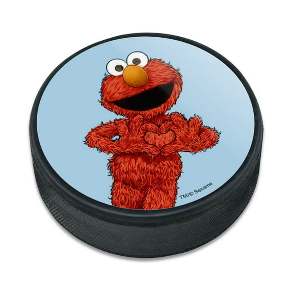 Sesame Street Vintage Elmo Ice Hockey Puck