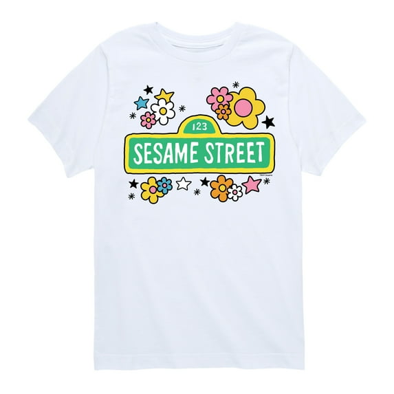 Sesame Street - Vintage Sesame Street Logo - Toddler and Youth Short Sleeve Graphic T-Shirt