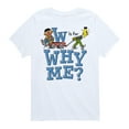 thumbnail image 1 of Sesame Street - W Is For Why Me - Toddler and Youth Short Sleeve Graphic T-Shirt, 1 of 5