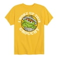 thumbnail image 1 of Sesame Street - Woke Up This Grouchy - Toddler and Youth Short Sleeve Graphic T-Shirt, 1 of 5
