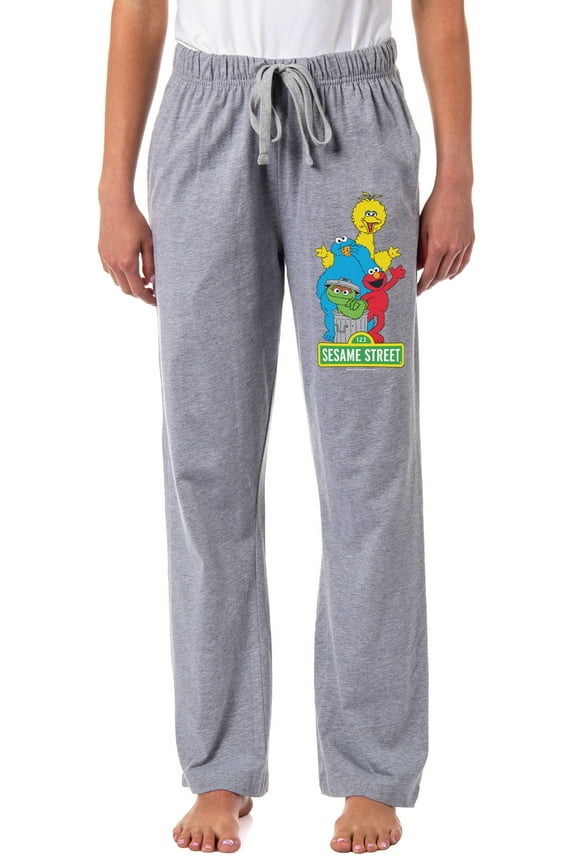 Sesame Street Women's Elmo And Friends Sleep Pajama Pants
