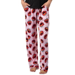 Sesame Street Women s Cookie Monster Tossed Print Sleep Pajama Pants Walmart
