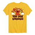 thumbnail image 1 of Sesame Street - You Are Enough Elmo - Toddler and Youth Short Sleeve Graphic T-Shirt, 1 of 5