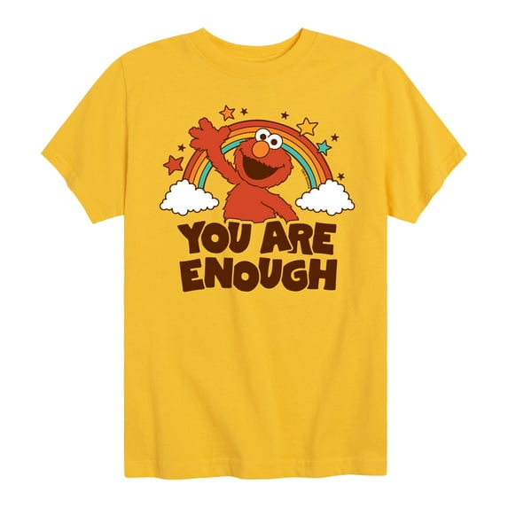 Sesame Street - You Are Enough Elmo - Toddler and Youth Short Sleeve Graphic T-Shirt