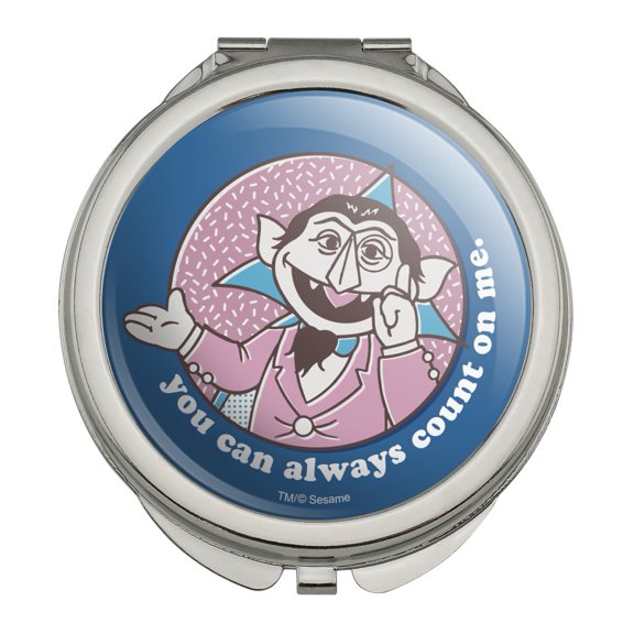 Sesame Street You Can Count on Me Compact Travel Purse Handbag Makeup Mirror