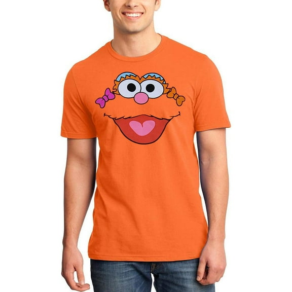 Sesame Street Zoe Face Adult T-Shirt