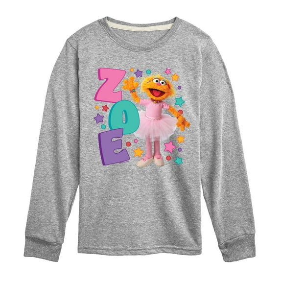 Sesame Street - Zoe - Toddler and Youth Long Sleeve T-Shirt