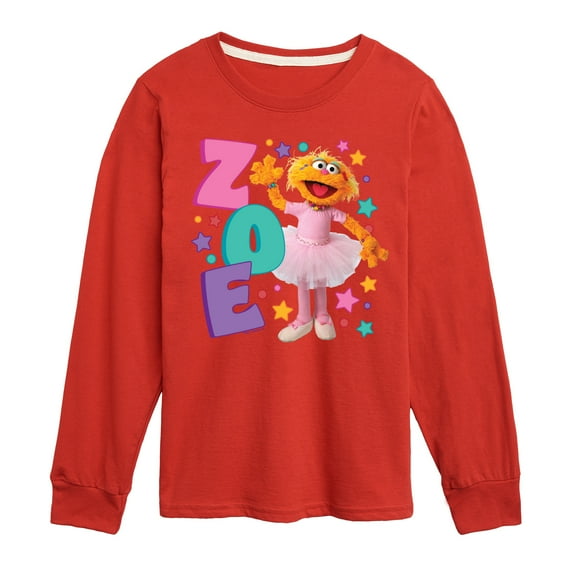 Sesame Street - Zoe - Toddler and Youth Long Sleeve T-Shirt