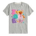 thumbnail image 1 of Sesame Street - Zoe - Toddler and Youth Short Sleeve Graphic T-Shirt, 1 of 5