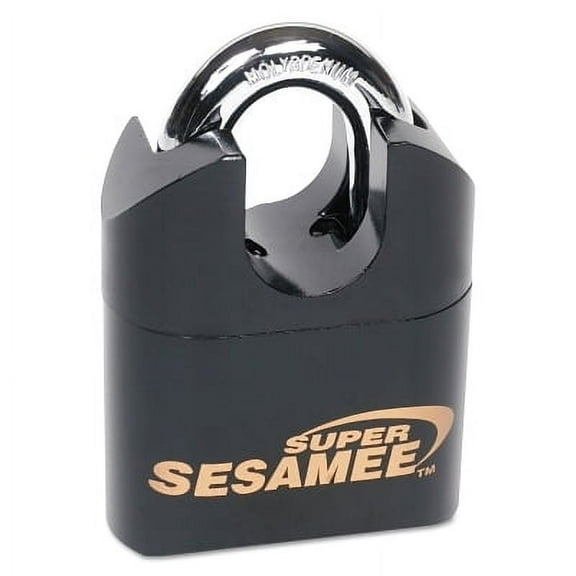 Sesamee - K646 - Combination Padlock, Resettable Bottom-Dial Location, 1-1/6 Shackle Height