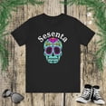 thumbnail image 1 of Sesenta Spanish 60th Birthday Fiesta/party sugar skeleton Unisex T-shirt, 1 of 9