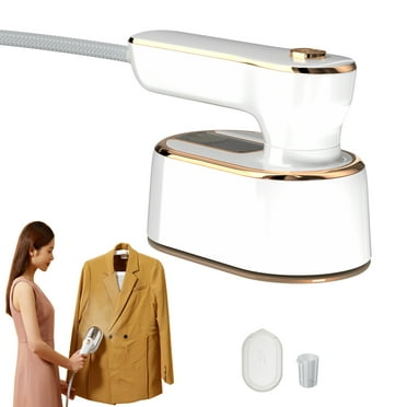 Sesiiduo Steamer for Clothes - 1000W Portable Handheld Steamer Iron Support Dry and Wet Ironing 20s Fast Heat Up 180° Rotatable Small Mini Steam Iron for Home and Travel - White