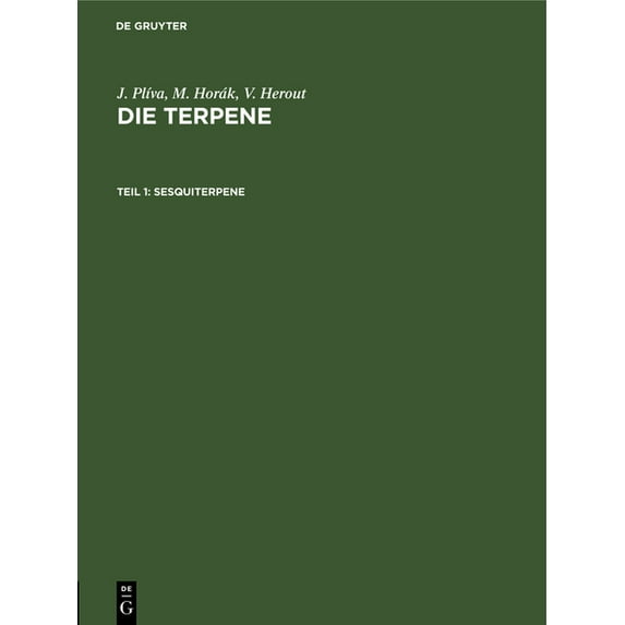 Sesquiterpene, (Hardcover)