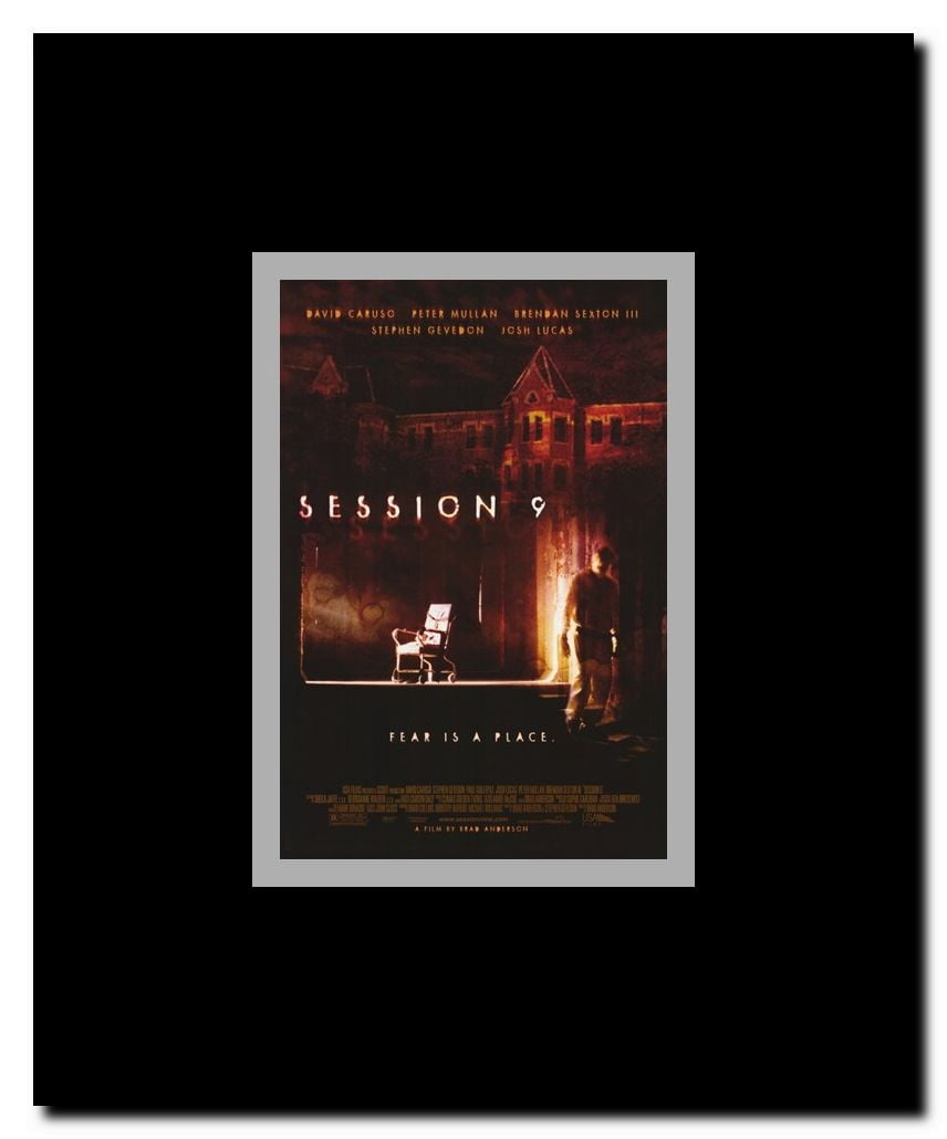 Session 9 Framed Movie Poster