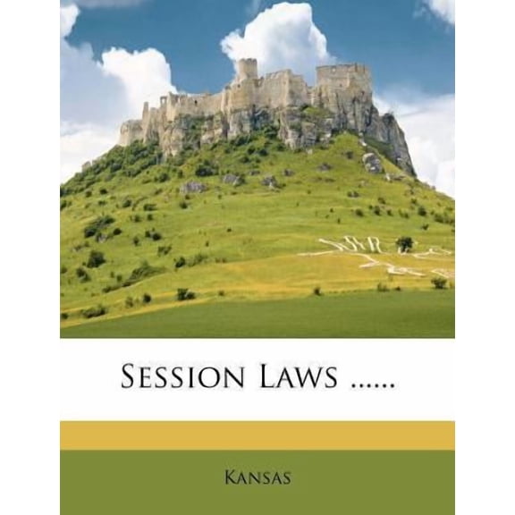 Session Laws ...... Paperback