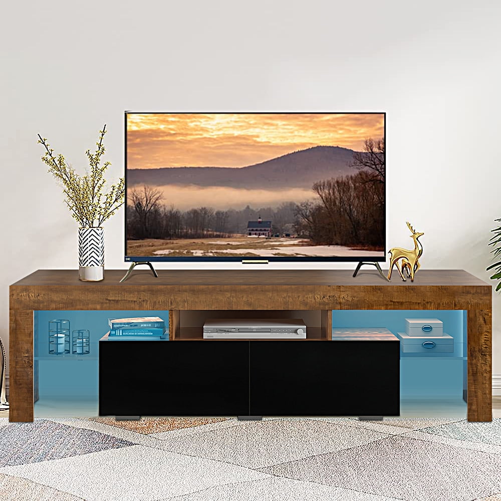 Sesslife Framhouse TV for 70 Inch TV, Large Television Stand