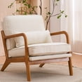 thumbnail image 1 of Sesslife Modern Chenille Oversized Accent Chair, Living Room Chair, Leisure Chair Reception Chair for Living Room, Bedroom, Matcha Green, 1 of 7