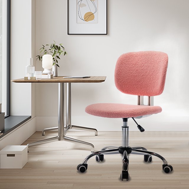 Sesslife Velvet Office Desk Chair, Height Adjustable Task Chairs