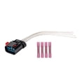 thumbnail image 1 of Set of 1 ISA Electrical Connector Connector for 1998-2006 Dodge Dakota 2011-2018 Ram 3500 1998-2006 Jeep Wrangler 1996-2000 Plymouth Grand Voyager V6 V8 V10 3.6L 2.4L Replacement For S949, 1 of 5