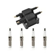 thumbnail image 1 of Set of 1 ISA Ignition Coil & 4 Iridium Spark Plug for 2003-2009 Chrysler PT Cruiser 2003-2005 Dodge Neon l4 2.4L Replacement For UF183,UF189,UF403,UF410,2314, 1 of 6