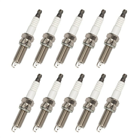 Set of 10 ISA Iridium Spark Plug for 2006-2010 BMW M6 2018-2019 Genesis G80 2011-2016 Hyundai Elantra 2014-2020 Kia Forte 2014-2016 Kia Forte Koup l4 V8 V10 1.8L 1.6L 2.0L 5.0L Replacement For 9409