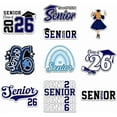 thumbnail image 1 of Set 10 Pcs Senior 2026 Sticker Pack – Motivational Graduation Stickers for Class of 2026 Students, Boys or Girls – Vinyl Decals for Laptops, Water Bottles, Binders, Phones, Notebooks & DIY Graduation, 1 of 7