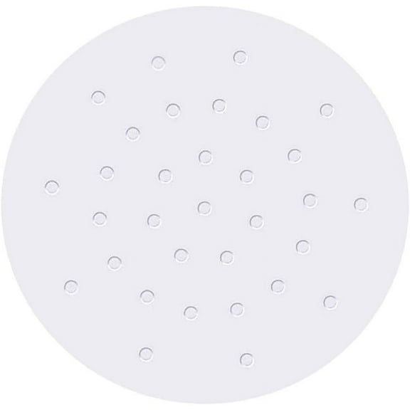 Set of 100, 8.5 inch Square Air Fryer Parchment Liner/Bamboo Steamer Paper/Perforated Parchment Paper for Air Fryer, Steaming Basket(6/6.5/7/7.5/8/9/10 Inch Available)