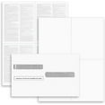 thumbnail image 1 of Set of 100 Forms with 100 Self Seal Envelopes W-2 4-Up Employee Tax Forms,"Instructions on Back" for 2025, for Laser/Inkjet Printer. Compatible with QuickBooks and Accounting Software, 1 of 6